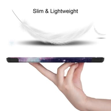 Kolmen taittotelineen älykotelo Samsung Galaxy Tab S10+ (S10 Plus) -puhelimelle