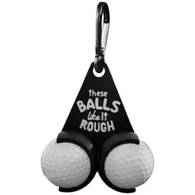 Golfpallon pidike Hauskat kirjaimet Double Golf Balls Golf Gift - Tyyli B