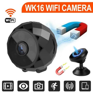 Kotivalvonta WiFi-kamera Matkapuhelin Kaukovalvonta Night Vision -kamera