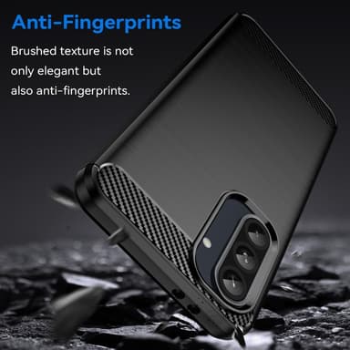 Samsung Galaxy A56 / A36 Kotelon Puhelimen Kansi TPU Hiilikuiturakenne