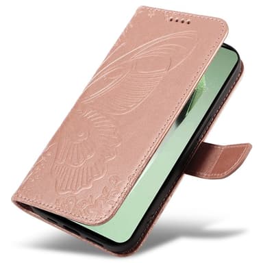 Samsung Galaxy S24 FE Kotelo Jalustallinen Lompakkokotelo Perhoskuvio