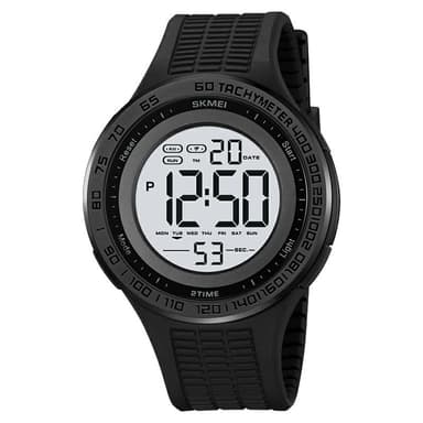 Rannekello Rannekello kello SKMEI Luminous Digital Electronic - Musta+valkoinen