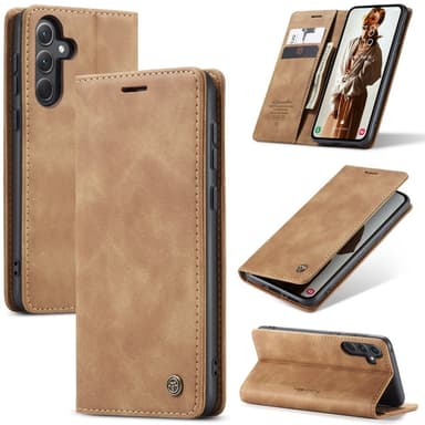 CASEME Retro Lompakkokotelo Samsung Galaxy A56