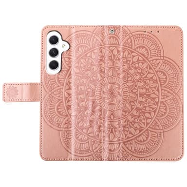 Samsung Galaxy A16 5G / A16 4G Kotelo Korttipaikoilla ja Mandala Kuvio