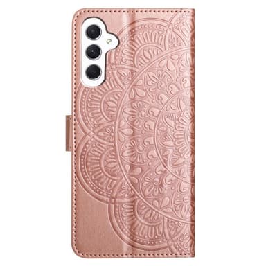 Samsung Galaxy A16 5G / A16 4G Kotelo Korttipaikoilla ja Mandala Kuvio