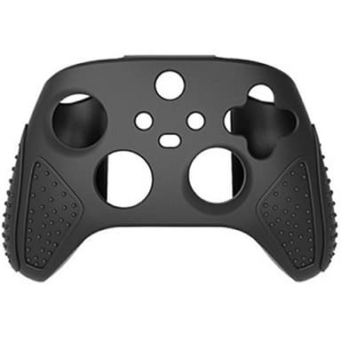 Xbox Series S/X -peliohjaimelle, pölytiivis silikonisuoja, liukastumista estävä kotelo - Musta