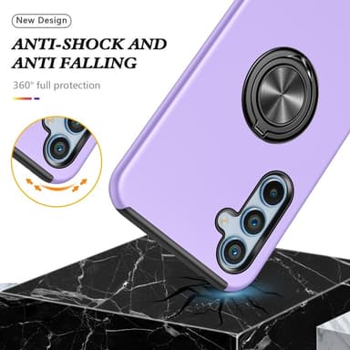 Samsung Galaxy A55 Sormirengas Sivutuen Hybridikotelo