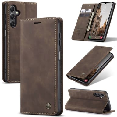 CASEME Retro Lompakkokotelo Samsung Galaxy A16