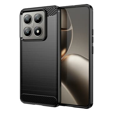 Xiaomi 14T / 14T Pro hiilikuiturakenne Takakansi - musta