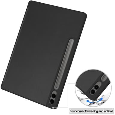 Kolmen taittotelineen älykotelo Samsung Galaxy Tab S10+ (S10 Plus) -puhelimelle
