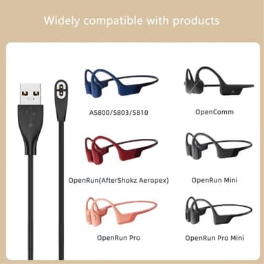Laturi Shokz OpenComm AS800 AS810 AS700 AS660 S661 Bone Conduction