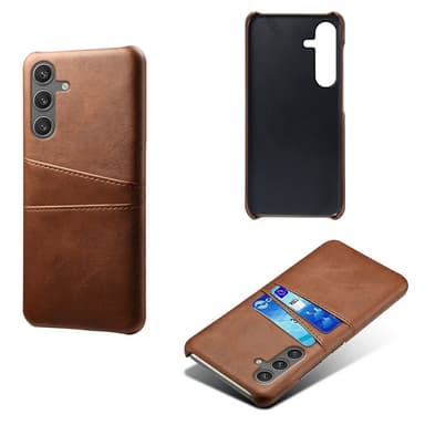 Samsung Galaxy S25 KSQ Pu-nahkapäällysteinen kuori kova kotelo