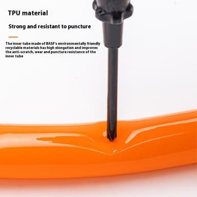 Ultrakevyt pyörän letku kahdella renkaan korjauspaikalla - 700C Presta-venttiili 80mm