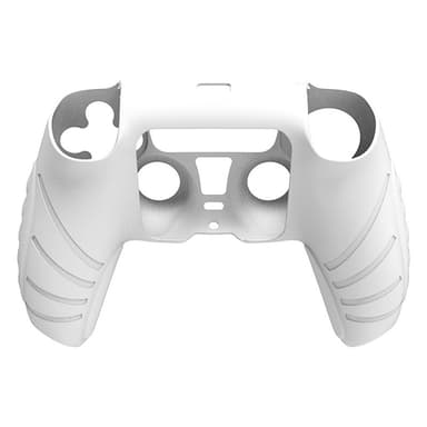 HONSON Protective Case Shell -kuori Sony Playstation 5:lle liukastumista estävälle silikonisuojalle - Valkoinen