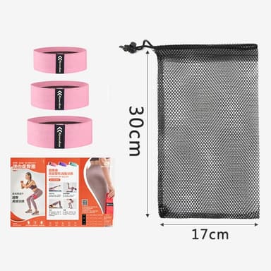 3 kpl/setti Jooga Fitness Resistance Bands Kyykky harjoituslenkit Stretch Band XL