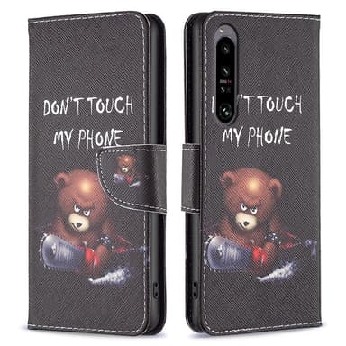 Sony Xperia 1 VI Lompakkotelineen kotelo Kuviollinen puhelimen kansi