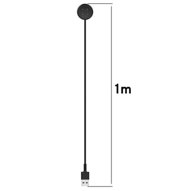 Google Pixel Watch 3:lle 45/41mm Watch 2 Lataustelakkalaturi 1 metrin kaapelilla