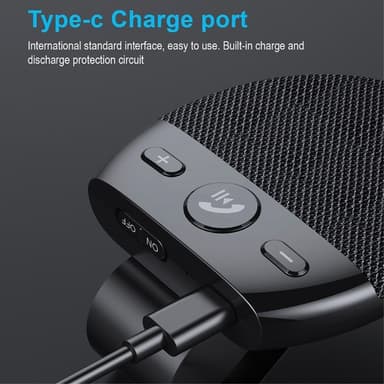 SP11 Autolle Bluetooth V5.0 Kaiutin Handsfree Soita autosarjan musiikkisoitin