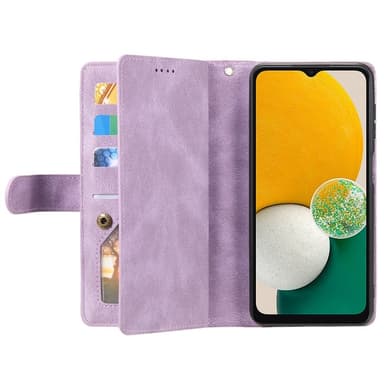 Samsung Galaxy A26 5G Kuori Vetoketjutaskulla ja 9 Korttipaikalla