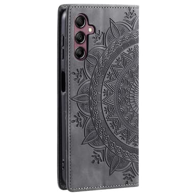 Samsung Galaxy S25 -lompakkokotelon kuoren kuoren Mandala-kukkakuvio