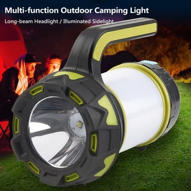 Taskulamppu Camping Light Emergency Searchlight High Beam Spotlight sivuvalo