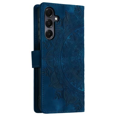Samsung Galaxy A26 -lompakkokotelon kuoren kuoren Mandala-kukkakuvio