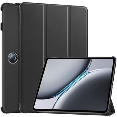 OnePlus Pad 2 Tri-fold Stand Wake/Sleep Cover -tablettikotelo - musta