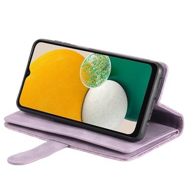 Samsung Galaxy A26 5G Kuori Vetoketjutaskulla ja 9 Korttipaikalla
