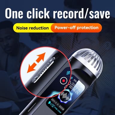 digitaalinen äänitallennin MP3-soitin melunvaimennustallennuslaitteen sanelukone 32 Gt:n