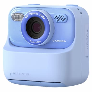2,4 tuuman näyttö Instant HD -kaksoislinssinen ladattava kamera 32GB-muistikortilla