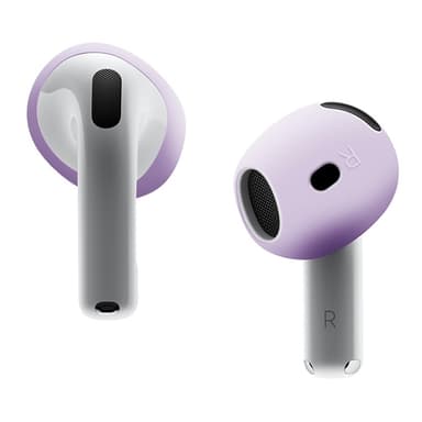 AirPods 4:lle liukumaton silikonikotelo, korvasuojat, nappikuulokkeet - Laventeli
