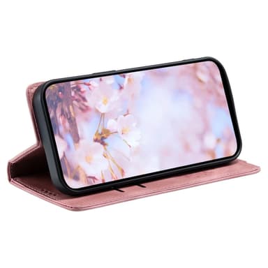 Samsung Galaxy S25 -lompakkokotelon kuoren kuoren Mandala-kukkakuvio