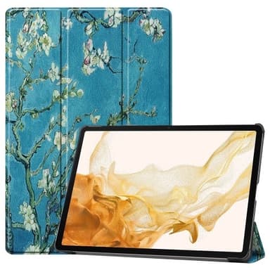 Kolmen taittotelineen älykotelo Samsung Galaxy Tab S10+ (S10 Plus) -puhelimelle