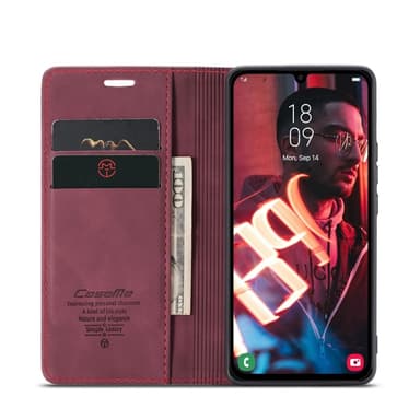 CASEME Retro Lompakkokotelo Samsung Galaxy A16