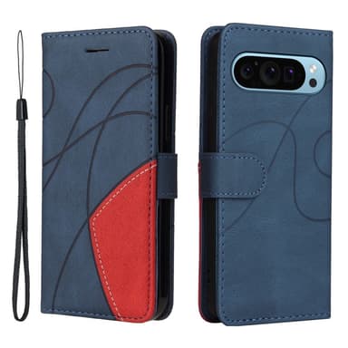 Google Pixel 9 / 9 Pro KT Series-1 Kahden Värin Kotelo Remmillä