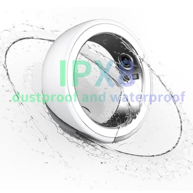 Monitoiminen Smart Ring Health Tracker Unisyke Veren happimittari 18#