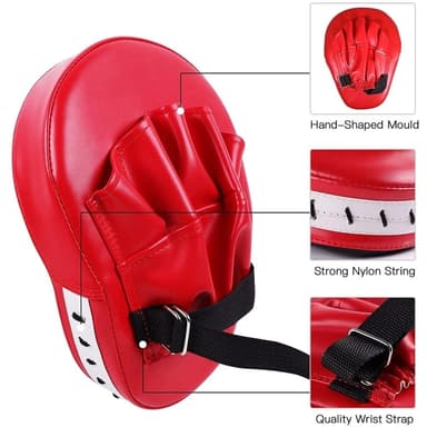 WOSWEIR 2kpl Boxing Karate Taekwondo Muay Thai Mitsar varusteet Mitsar Pads