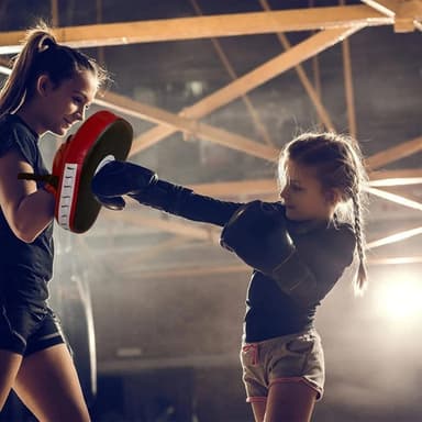 WOSWEIR 2kpl Boxing Karate Taekwondo Muay Thai Mitsar varusteet Mitsar Pads