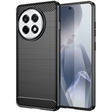 Puhelinkotelo TPU Shell Takakansi Carbon OnePlus 13R - Musta