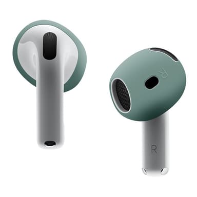 AirPods 4:lle liukumaton silikonikotelo, korvasuojat, nappikuulokkeet