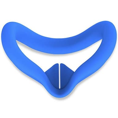Meta Quest 3S VR -silikonikotelolle, hikoilua estävä kasvotyynyn suojakuori - Sininen