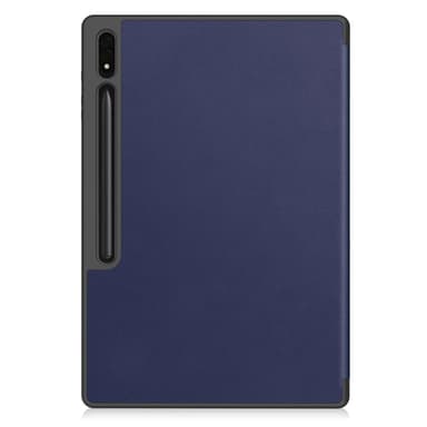 Samsung Galaxy Tab S10 Ultra Jalustakotelo Iskunkestävä Nahkainen Kotelo Kynänpidikkeellä
