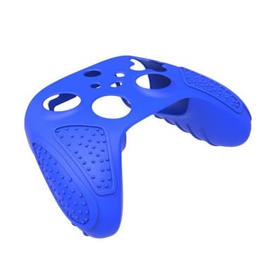 Xbox Series S/X -peliohjaimelle, pölytiivis silikonisuoja, liukastumista estävä kotelo - sininen