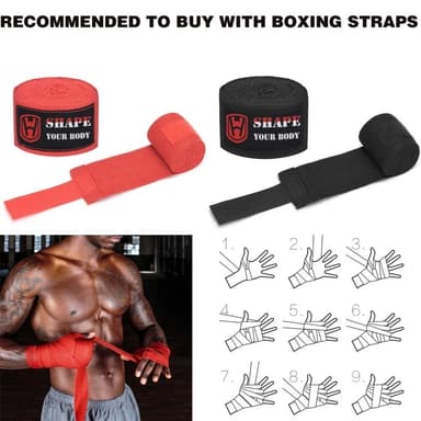 WOSWEIR 2kpl Boxing Karate Taekwondo Muay Thai Mitsar varusteet Mitsar Pads