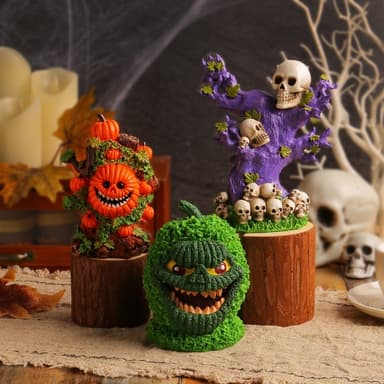 Halloween Spooky Horror Ornament Scary Decoration Party - Pumpkin Tree