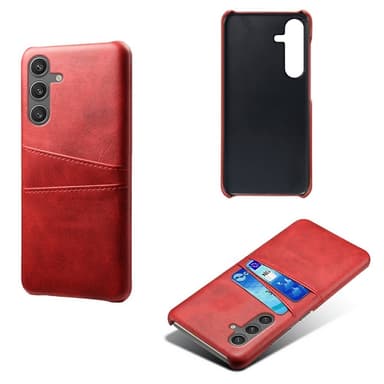 Samsung Galaxy S25 KSQ Pu-nahkapäällysteinen kuori kova kotelo