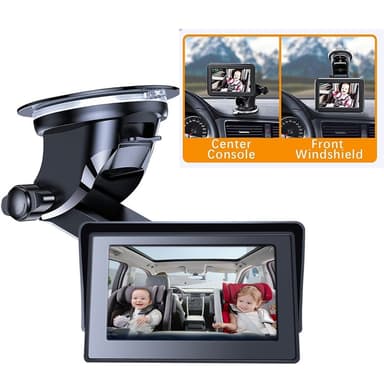 360 astetta kääntyvä 4,3"" yönäkö Car Baby Monitor -kamera turvalliseen ajoon