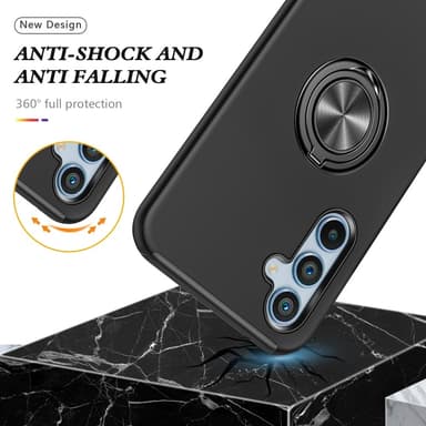 Samsung Galaxy A56 5G Hybridkotelo Käännettävällä Rengaspidikkeellä