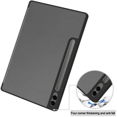 Kolmen taittotelineen älykotelo Samsung Galaxy Tab S10+ (S10 Plus) -puhelimelle