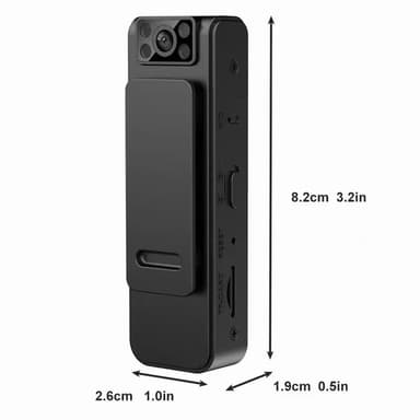 L8+ WiFi HD 1080P Minikameran takaklipsi Bodycam-äänitallennin